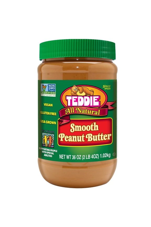 All Natural Smooth Peanut Butter, 36 oz