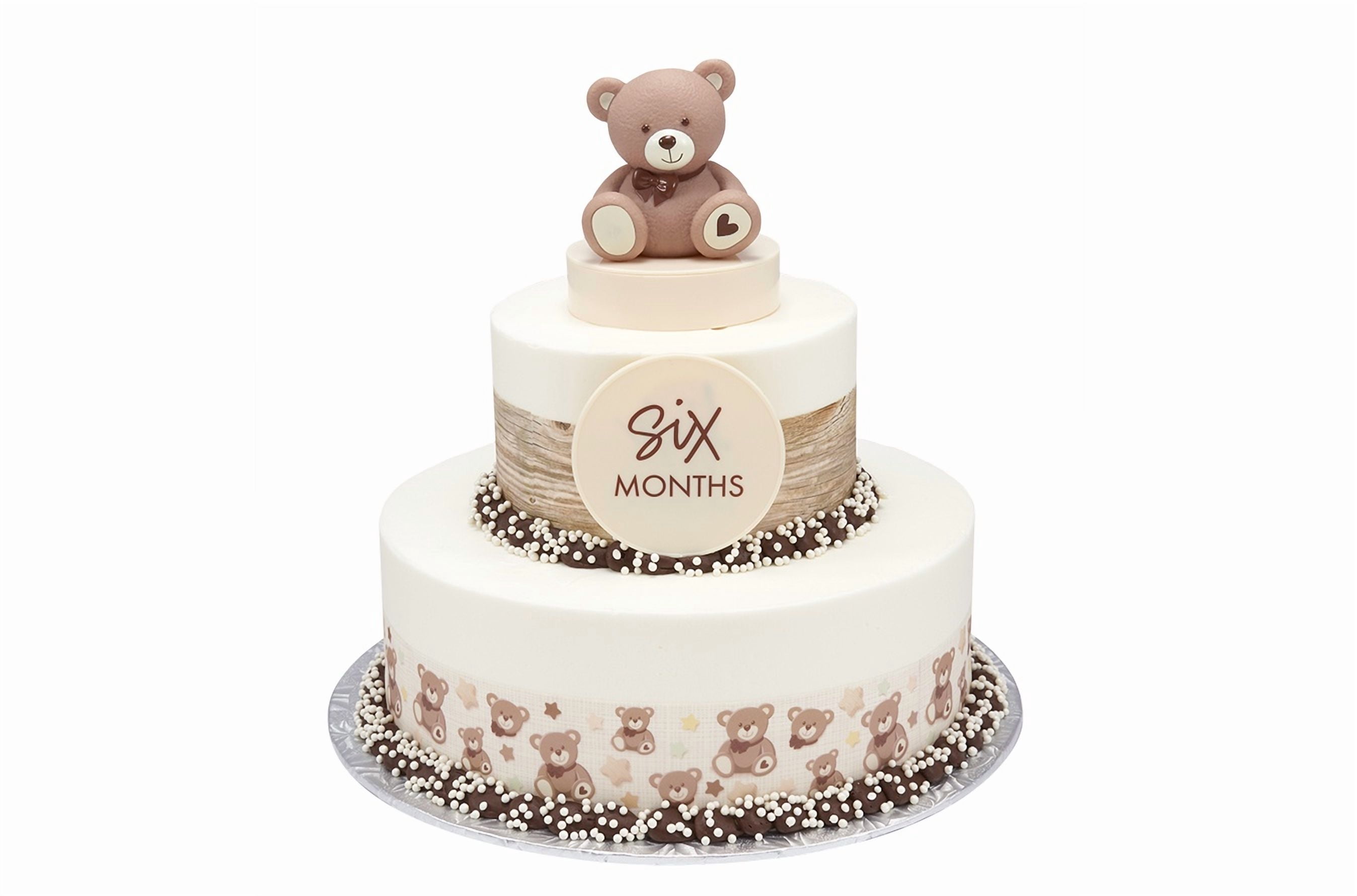 Teddy Bear 2 Tier Cake