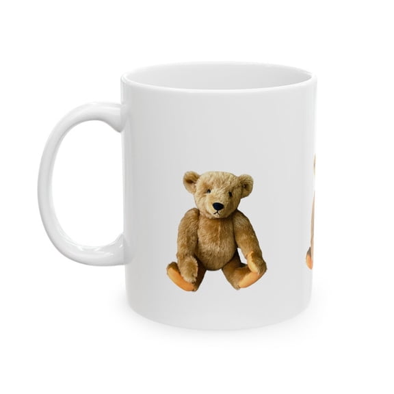 Teddy Bear Coffee Mug, Adorable JumB1O Ceramic Cup, Perfectly Gift for Bear Lovers