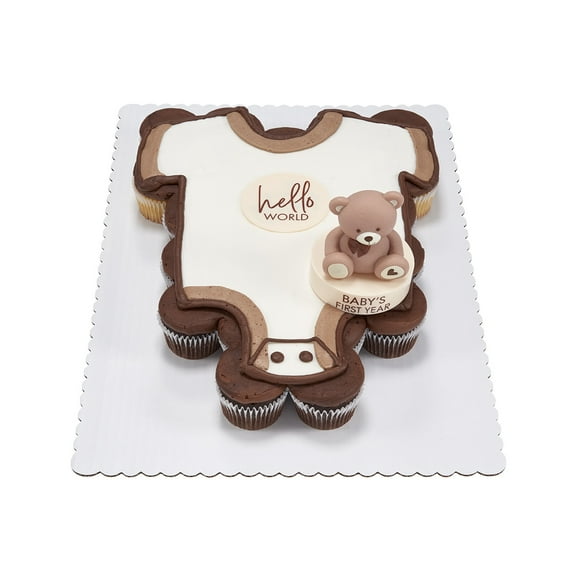 Teddy Bear Cupcake Cake