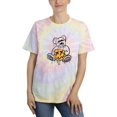 thumbnail image 1 of Teddy Bear Hand Drawn Smile Tie Dye Spiral Women - Women , Xtra Large, 1 of 4