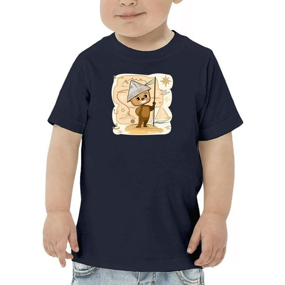 Teddy Bear Is A Traveler T-Shirt Toddler -Image by Shutterstock,  5 Toddler