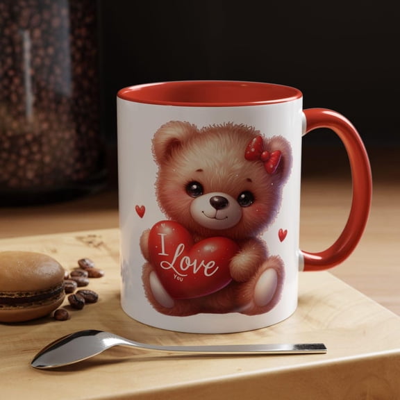 Teddy Bear Mug KawaI1I Animal Lover Coffee Cup Gift,friend gift