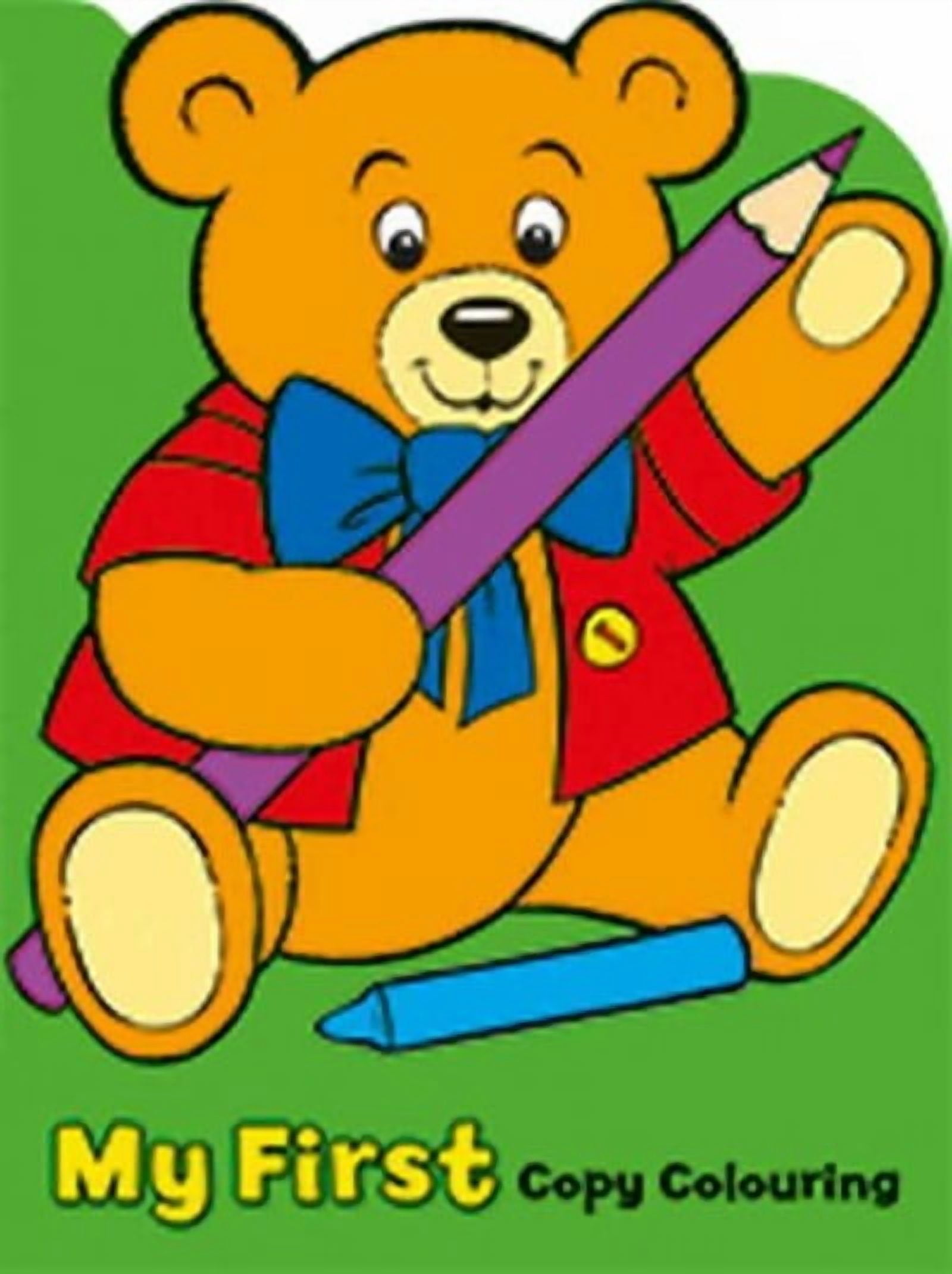 Teddy Bear My First Copy Colouring - Walmart.com