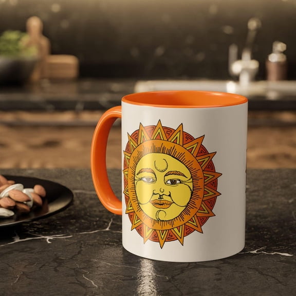 Teddy Bear Pattern Ceramic Coffee Mug, Cozy Aesthetic Homey Mug