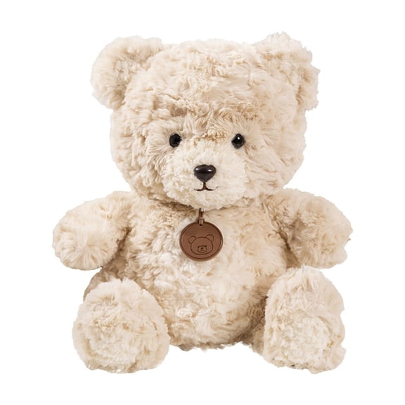 Teddy Bear Plush Toy, Cute Stuffed Animal Doll, Soft Mini Plush Bear Gift for Kids, 13.8 Inch Classic Zoo Animal Toy, Hand Washable Polyester Material, Lightweight and Portable Plush Doll