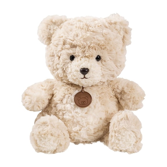 Teddy Bear Plush Toy, Cute Stuffed Animal Doll, Soft Mini Plush Bear Gift for Kids, 13.8 Inch Classic Zoo Animal Toy, Hand Washable Polyester Material, Lightweight and Portable Plush Doll