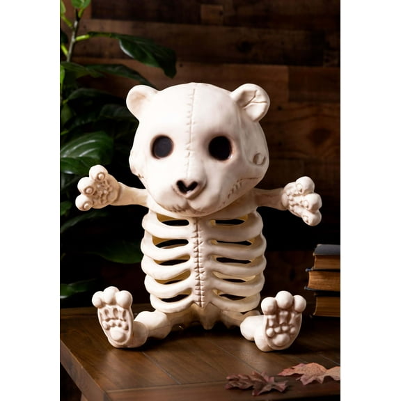 Teddy Bear Skeleton Decoration