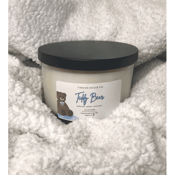 Teddy Bear Soy Wax Candle