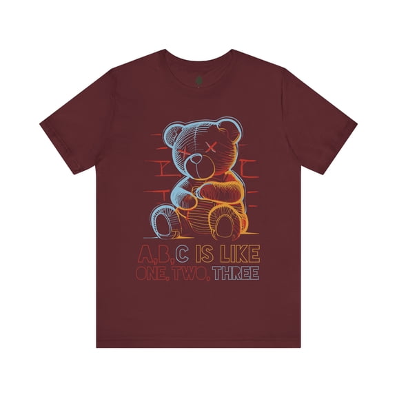 Teddy Bear Unisex Jersey Short Sleeve Tee