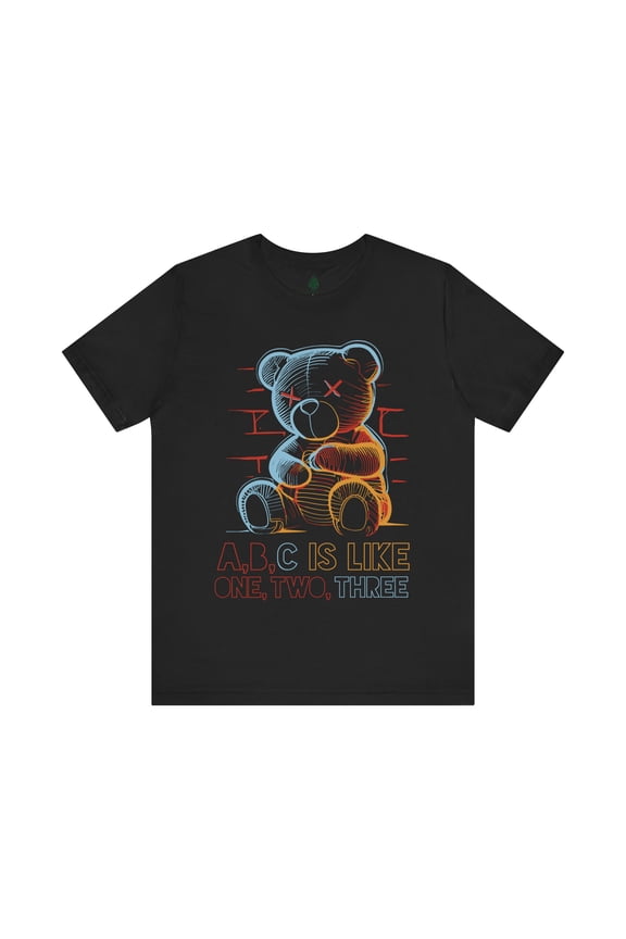 Teddy Bear Unisex Jersey Short Sleeve Tee