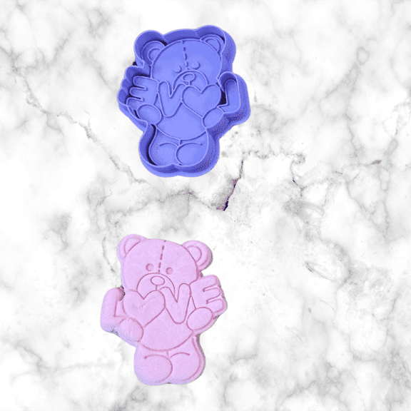 Teddy Bears Cookie Cutter 3.5