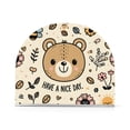 thumbnail image 1 of Teddy Bears Flowers Bees Napkin Holder for Table Clear Napkin Stand Paper Holder Acrylic Organizer Dispenser Napkins for Dinner Kitchen Restaurant Room, 1 of 8