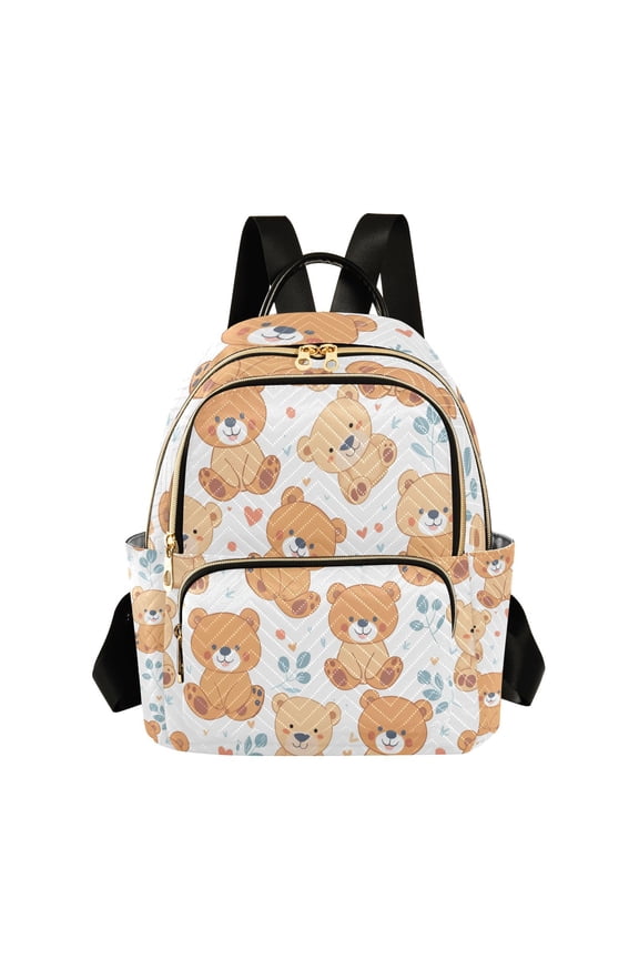 Teddy Bears Full Travel Laptop Backpack Casual Daypack Lightweight Bookbag Compartment for Business