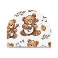 thumbnail image 1 of Teddy Bears Guitas Leaves Music Napkin Holder for Table Clear Napkin Stand Paper Holder Acrylic Organizer Dispenser Napkins for Dinner Kitchen Restaurant Room, 1 of 8