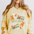 thumbnail image 1 of Teddy Bears and Choo Choo Trains - Lightweight Garment Dyed Sweatshirt, 1 of 5