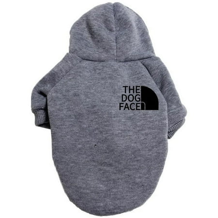 Teddy Corgi Dog Jacket Casual Hoodie Sweater Dog Face