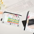 thumbnail image 1 of Teddy Dog Head 2 Pack Pencil Pouches Zipper Pencil Case 3 Ring Pencil Pouch Cosmetic Bag, 1 of 6