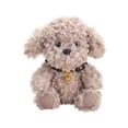 thumbnail image 1 of Teddy Dog Stuffed Animal, 12.99 in Gray Puppy Plush, Cute Fluffy Dog Plush Toys for Birthday Gifts and Room Decor (Gray), 1 of 6