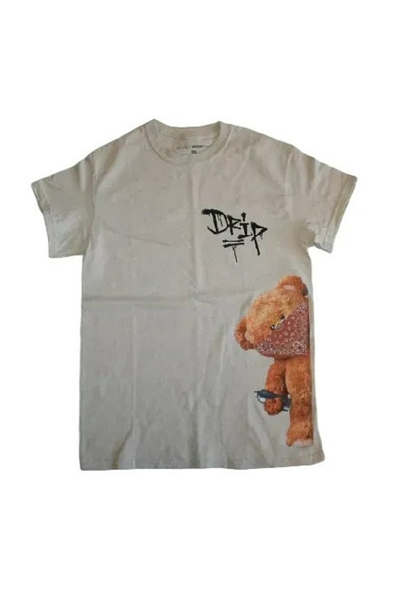 Teddy Drip Men's Short Sleeve Graphic Print T-Shirt (2XL)