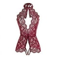 thumbnail image 1 of Teddy Erotic Lingerie For Women Lace Open Bra Sleepwear Lingerie Sex Costumes, 1 of 2