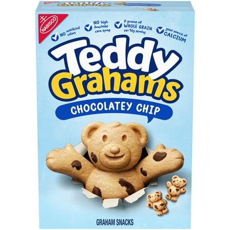 Teddy Grahams Chocolatey Chip Graham Snacks, 10 oz