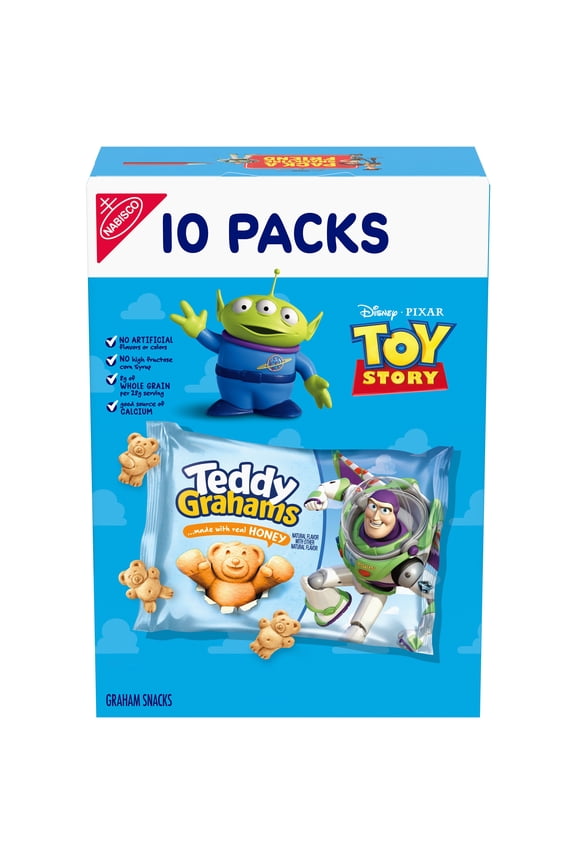 Honey Graham Snacks, 10 Kids Snack Packs