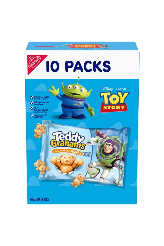 Honey Graham Snacks, 10 Kids Snack Packs