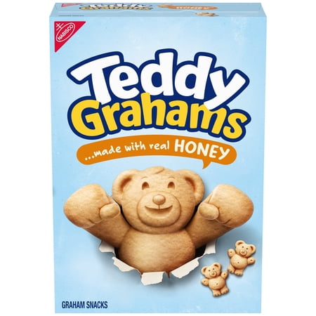 Teddy Grahams Honey Graham Snacks ,1PACK