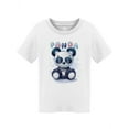 thumbnail image 1 of Teddy Panda T-Shirt Toddler -Image by Shutterstock,  2 Toddler, 1 of 2