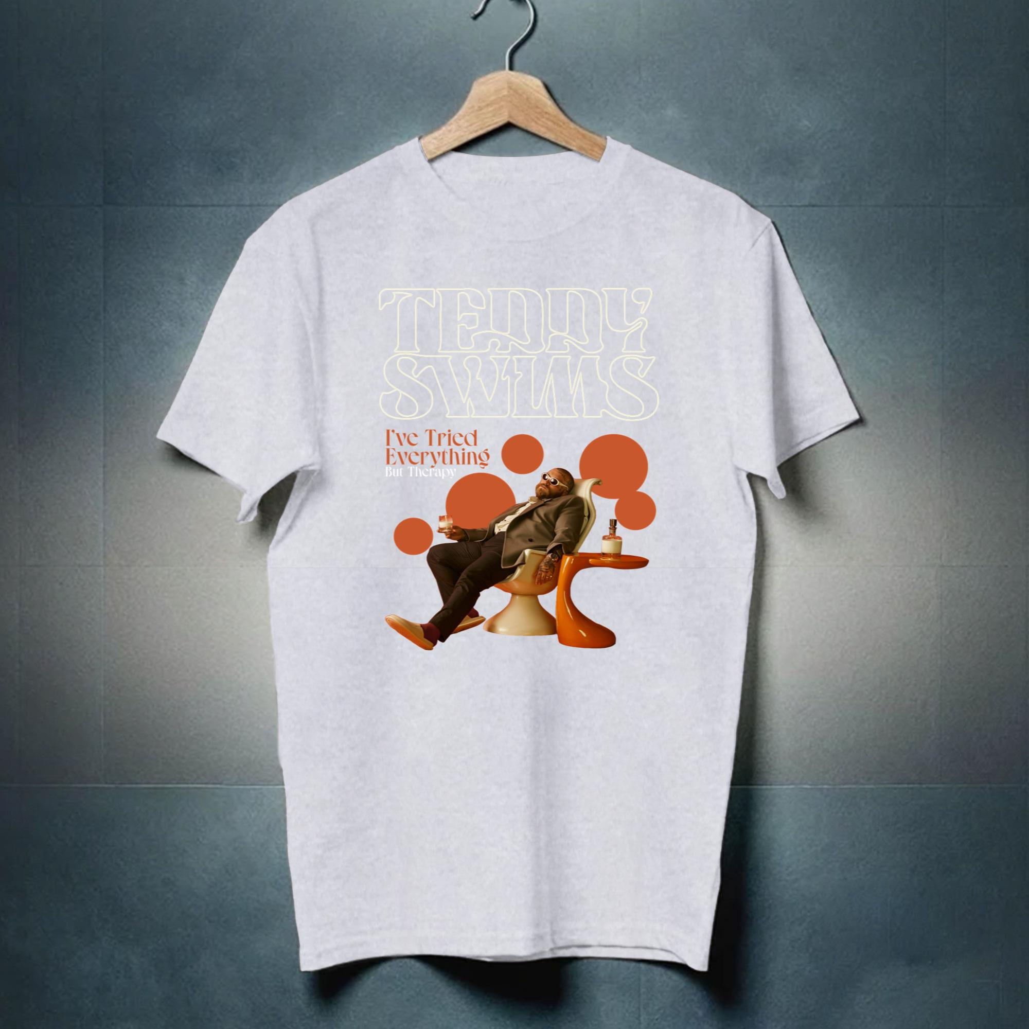 Teddy Swims Unisex Swimmy Astronaut T-Shirt - Official Merchandise, Adult Sizes