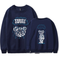 thumbnail image 1 of Teddy Swims Merch Rainy Day Teddy Sweatshirt Crewneck Men Women Long Sleeve Winter Hoodie Pullover Top, 1 of 2
