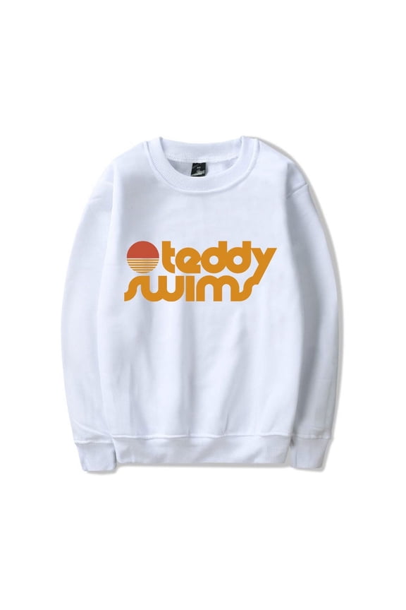 Teddy Swims Merch Sweatshirt Smiley Long Sleeve Hoodie Fashion Men Women Tracksuit Pullover Coat