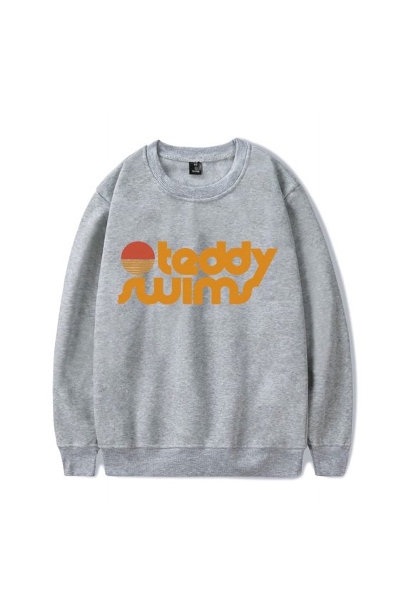Teddy Swims Merch Sweatshirt Smiley Long Sleeve Hoodie Fashion Men Women Tracksuit Pullover Coat