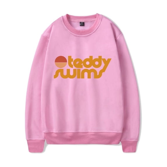 Teddy Swims Merch Sweatshirt Smiley Long Sleeve Hoodie Fashion Men Women Tracksuit Pullover Coat