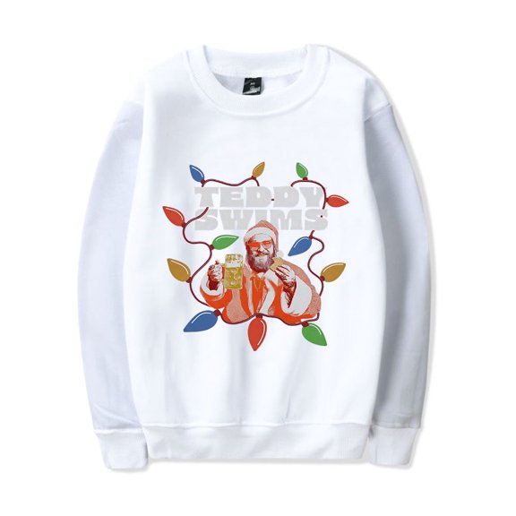 Teddy Swims Merch Sweatshirt Teddy Kegsmas Hoodie Long-sleeve Fashion Unisex Men Women Tracksuit Pullover Coat