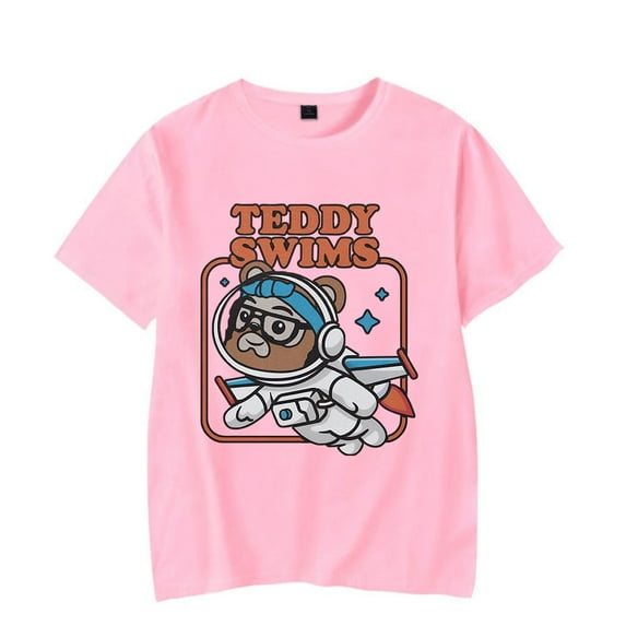 Teddy Swims Merch T-shirt Swimmy Astronaut Tee Fashion Men Women t shirt Sweatshirt Summer Casual Short Sleeve T-shirts