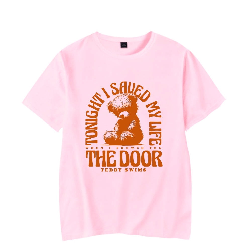 Teddy Swims Merch T-shirt The Door Tee Fashion Men Women t shirt