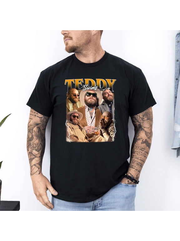 Teddy Swims Vintage Style Singer Songwriter Music Tour Unisex T-Shirt