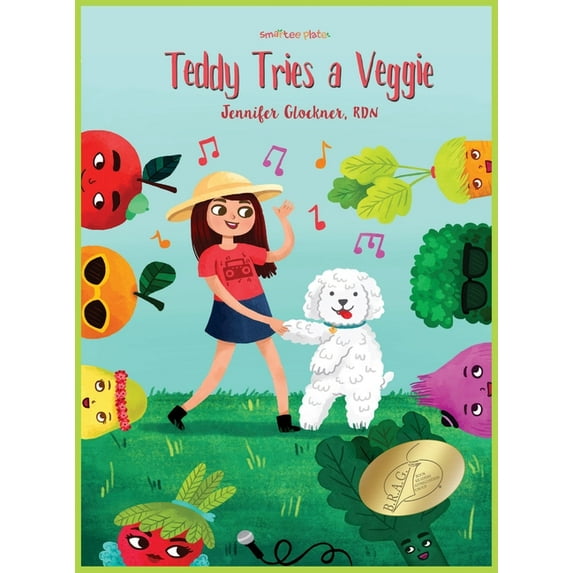 Smartee Plate Teddy Tries a Veggie, (Hardcover)