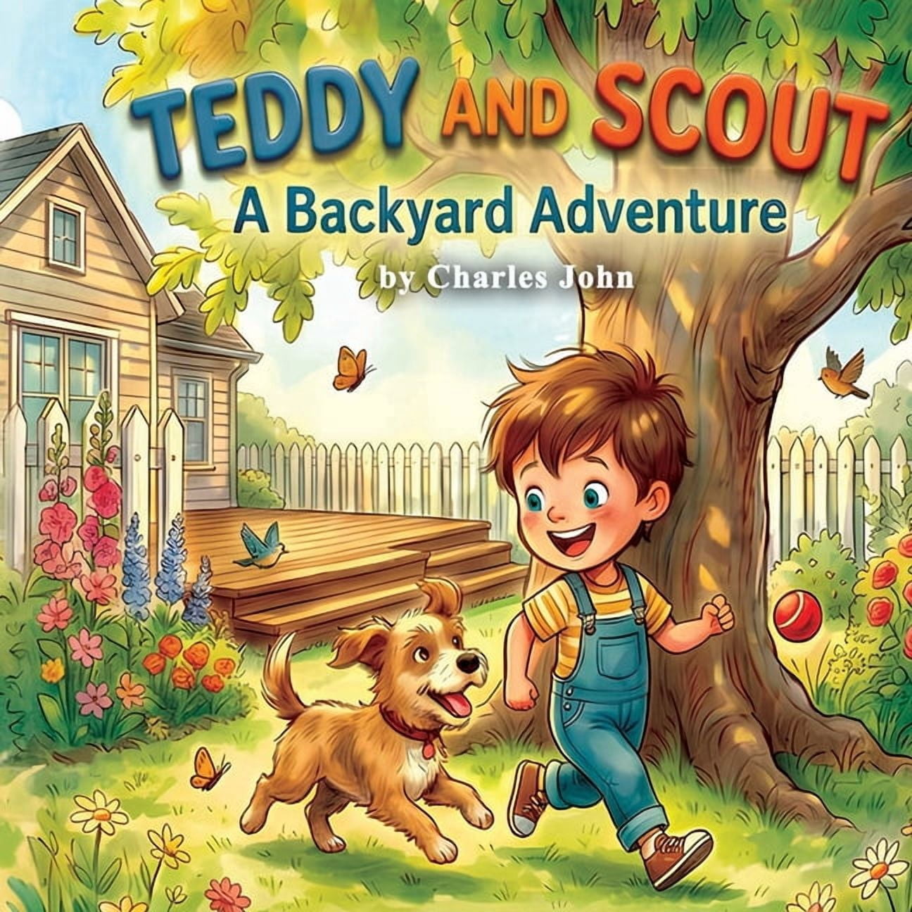 Teddy and Scout: A Backyard Adventure, (Paperback)