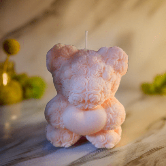 Teddy bear Scented Candle