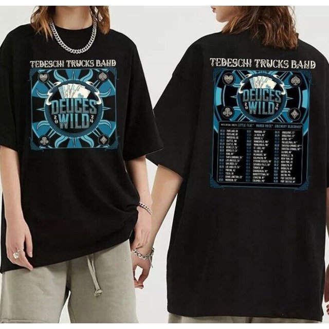Tedeschi Trucks Band 2024 Deuces Wild North American Tour Shirt