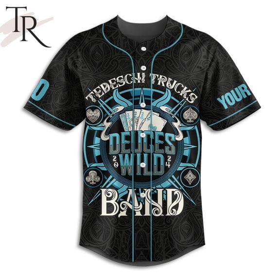 Tedeschi Trucks Band 2024 Deuces Wild Tour Custom Baseball Jersey