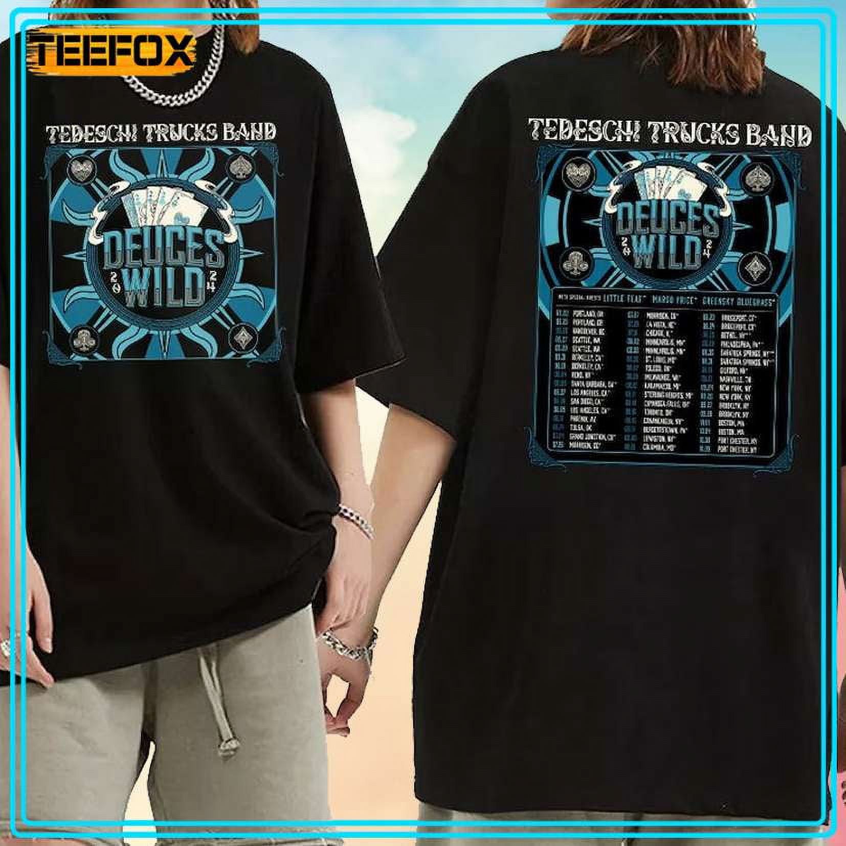 Tedeschi Trucks Band Deuces Wild North American Tour 2024 Concert T