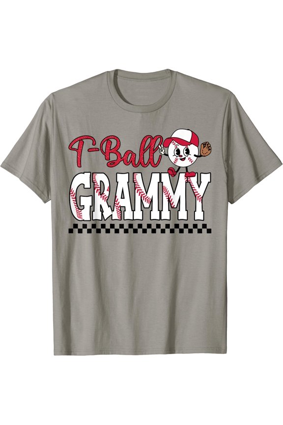 Tee Ball Grammy Leopard Funny Tball Grammy Mother's Day T-Shirt, Unisex T-Shirt