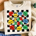 thumbnail image 1 of Tee Clo Autism Awareness : Retro Puzzle Design, Advocate Shirt All Size S-5XL, Full size S-5XL, 1 of 5