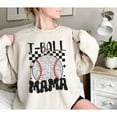 thumbnail image 1 of Tee Clo Baseball Game Day Sweatshirt Sports Mom Retro Athletic Team Cozy Outfit, Full size S-5XL, 1 of 5