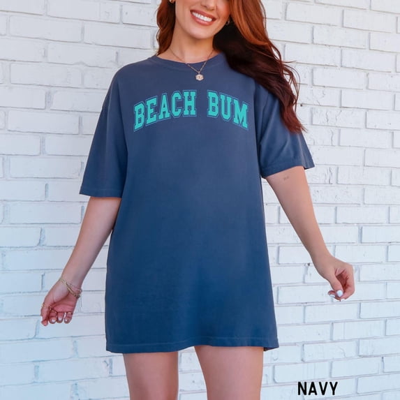 Tee Clo Beach Bum T-Shirt, Summer Clothing, Vacation Tee, Beach Shirt, Coastal Apparel, Vacation Top, Trendy Summer Vibes Shirt All Size S-5XL, Full Size S-5XL