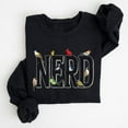 thumbnail image 1 of Tee Clo Bird Nerd Sweatshirt Bird Watcher Lover Cute Gift, Full size S-5XL, 1 of 5
